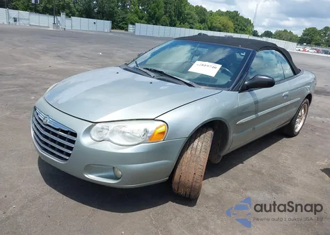 2005 Chrysler Sebring Touring из США, поврежденный, VIN 1C3EL55R05N503379
